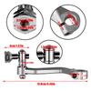 Motorcycle Brake Arm Rocker aluminum alloy serpentine brake rocker arm Motorcycle Accessories for Outdoor Riders