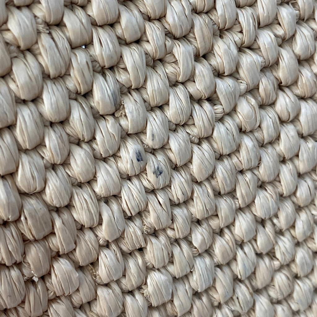 Used LOEWEShoulder Bag Brown leather/Raffia Women