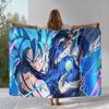 Аниме D-Dragon Ball Игра Мультфильм Фланелевое Одеяло, Ультра Мягкое Теплое Плюшевое Покрывало для Дома Спальни Кровати Дивана Офиса Кемпинга