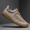 Fashion Stylish Tenis Masculino Mens 2024 New Trend Men's Casual Shoes Lace-up Solid Male Treking Flats Trainers Suede Leather Sneakers