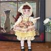 1 Set Attractive Eyes Dress Up BJD Dolls Long Hair Makeup Ball Joint Doll  Babies