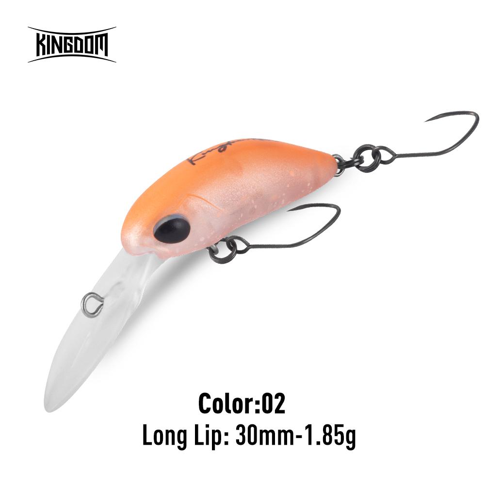 Kingdom Micro Expert Плавающий Минноу 1.7г 1.85г 30мм Рыболовная приманка Искусственная жесткая приманка Плавающая рыболовная приманка Форель Окунь Окунь-басс