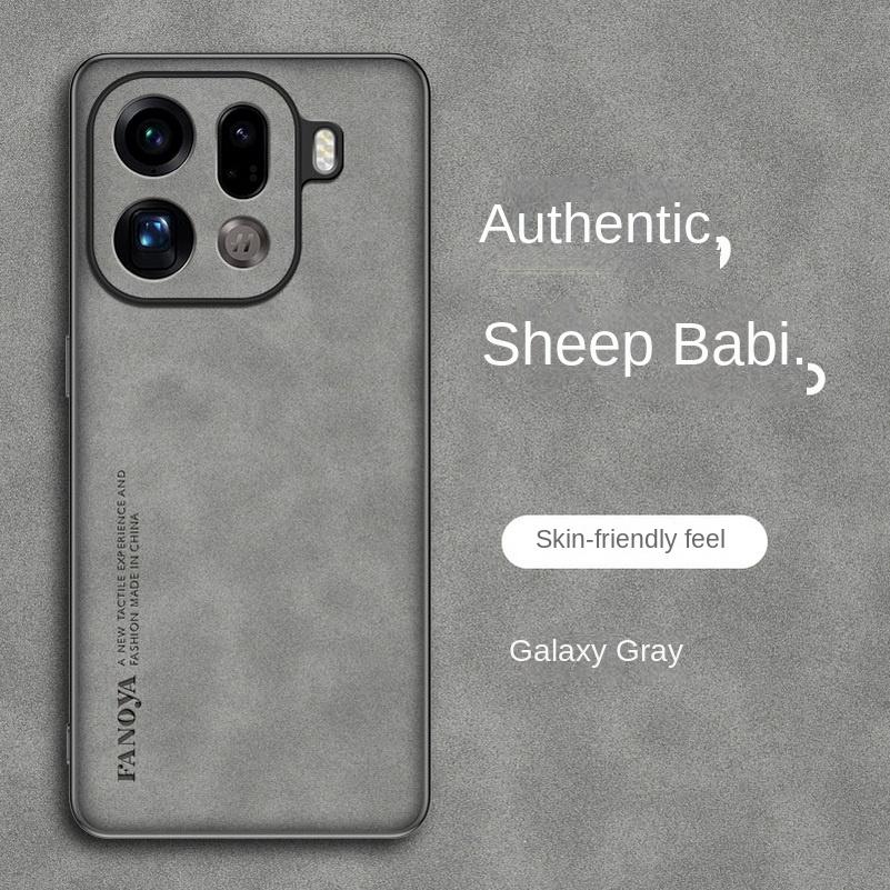 Простой кожаный удобный замшевый чехол Для OPPO Find X9 Pro find x9 X8 Ultra X8s + X8 Ultra X7 X6 Pro Тонкий Защита объектива Чехол