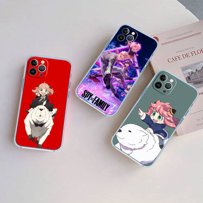 IR26 Spy X Anya Forger Семейный чехол для Motorola E22S E7 G6 G7 G8 G9 Plus Power Play G10 G20 G04 E30 E40 E22 E20 E13 E15 G22 G23 G05 G75 G35 G55