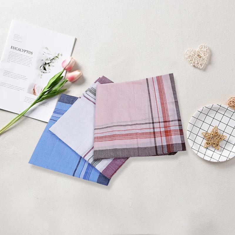 12 шт./упак. Мужские простые 37*37 см подарочные носовые платки для джентльменской свадебной вечеринки квадратное полотенце для рук