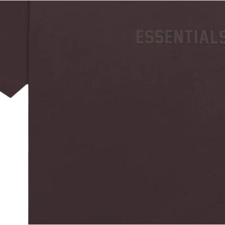 Fear of God Essentials Мужская футболка с коротким рукавом Топы Слива FOG-SS23-060