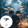 Alloy Solid Butterfly Drum Nut Knob for Secure Locking Quick Installation Standard Compatibility 6mm 8mm Drum Hardware