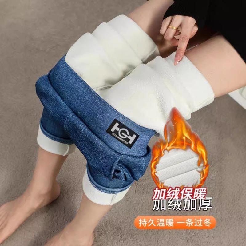 Флисовые зимние брюки и брюки больших размеров из флиса с высокой талией