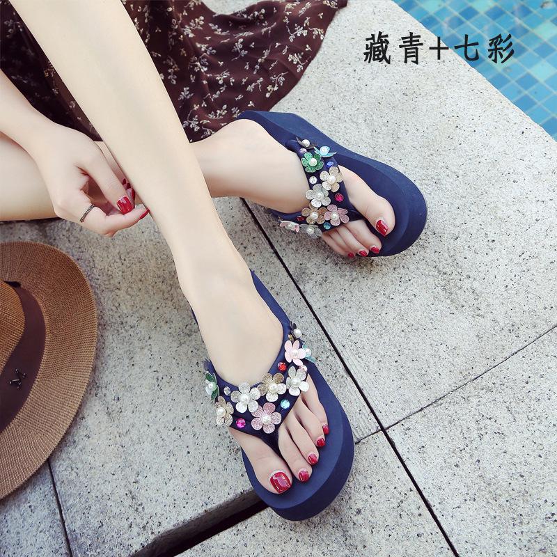 2024 Горячая Распродажа Новая Мода Маленький Zou Ju Шлепанцы Маффин Ручной Работы Оптовая Продажа Ms. Летние пляжные тапочки женские шлепанцы yui9