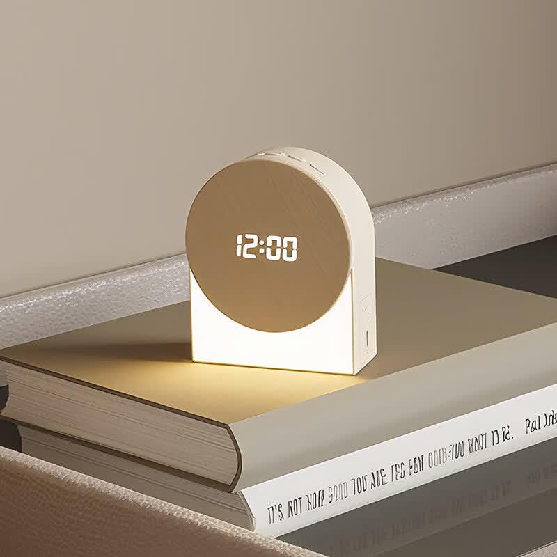 JIGUANG EZM2511A Bluetooth Clock Speaker with White Noise & Light (CN version)
