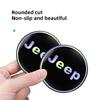 For Jeep 2Pcs Car Water Cup Mat Auto Interior Storage Pad Accessories For Jeep Renegade Compass Grand Cherokee Wrangler Patri
