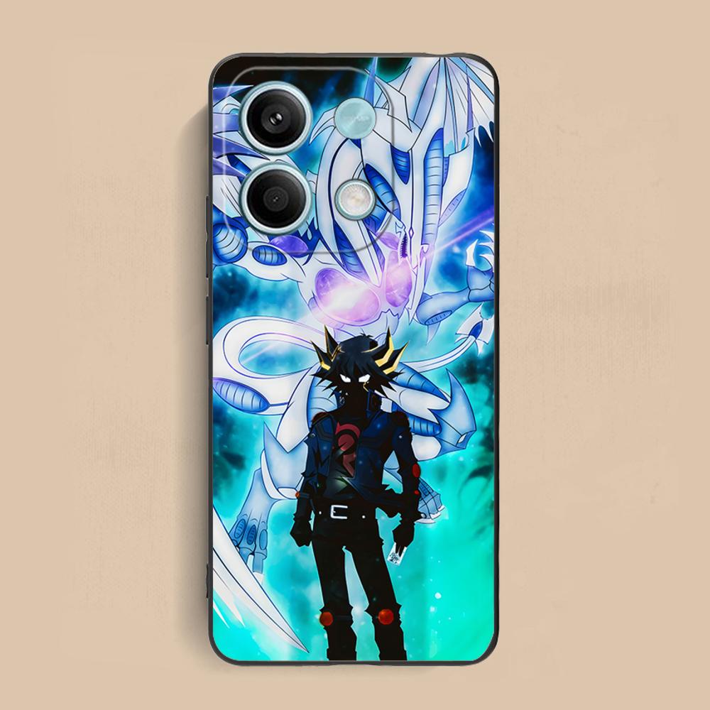 Чехол для мобильного телефона Yugioh Юсей Фудо для Xiaomi Redmi Note 14 13 12 11 S Pro Plus 4G 5G Цветной Печатный Чехол Роскошный Чехол