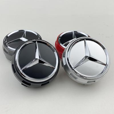 Для Mercedes Benz 75MM Колесные колпачки ступицы колеса для Mercedes Benz Класс AMG W205 W203 GLC GLK W206 W220 W211 A180 Колпачок на диск DK1 QQ43