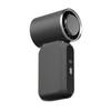 2025 Mini Semiconductor Cooling Fan: 100-Speed Digital Display, USB Rechargeable.