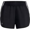 Comfortable Elastic Waistband Shorts With Built-In Liner Women Shorts Black 1383166-001