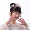 Корона из сплава со стразами в стиле Одри Хепберн, высококачественная повязка на голову, ретро-заколка для волос на день рождения принцессы