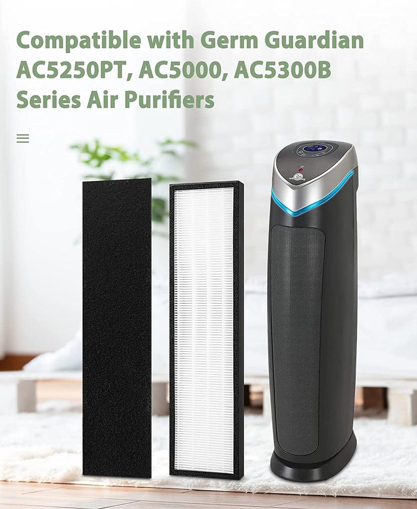Фильтр True HEPA Совместимый с FLT5000 FLT5111 Серия AC500 AC5250PT AC5300B AC5350 AC5350B AP2800CA Фильтр для очистителя воздуха