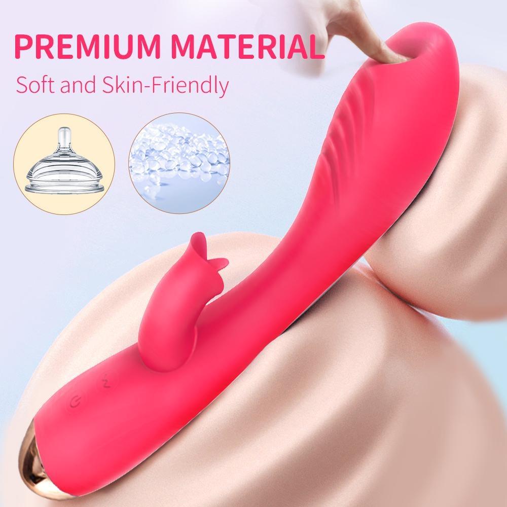 Вибратор для пары G Spot с функцией нагрева для клитора, приложение для стимуляции точки G, вибратор с дистанционным управлением, фаллоимитатор с 10 вибрациями для женской пары