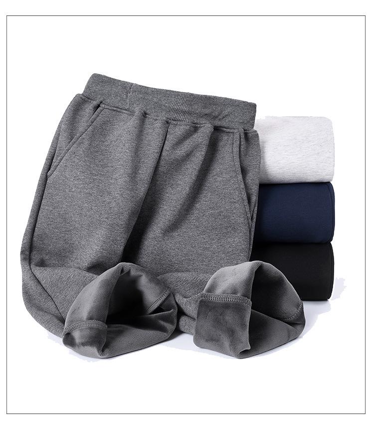 Спортивные брюки из плотного бархата для мальчиков на осень и зиму - Школьные брюки для учеников начальной школы