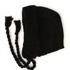 Универсальная химия Веревка Черная Вязаная Шапка-Бини