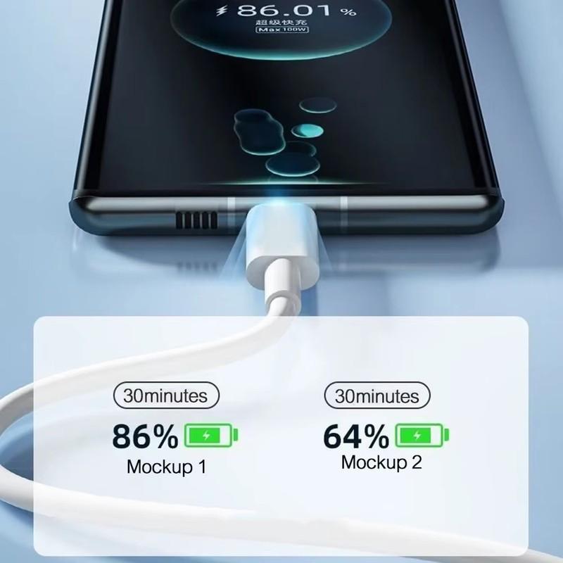 6A Сверхбыстрые зарядные кабели Type C Универсальный USB C Зарядный провод для Samsung Z Flip 7 6 Xiaomi Huawei Google Pixel 10 Pro XL