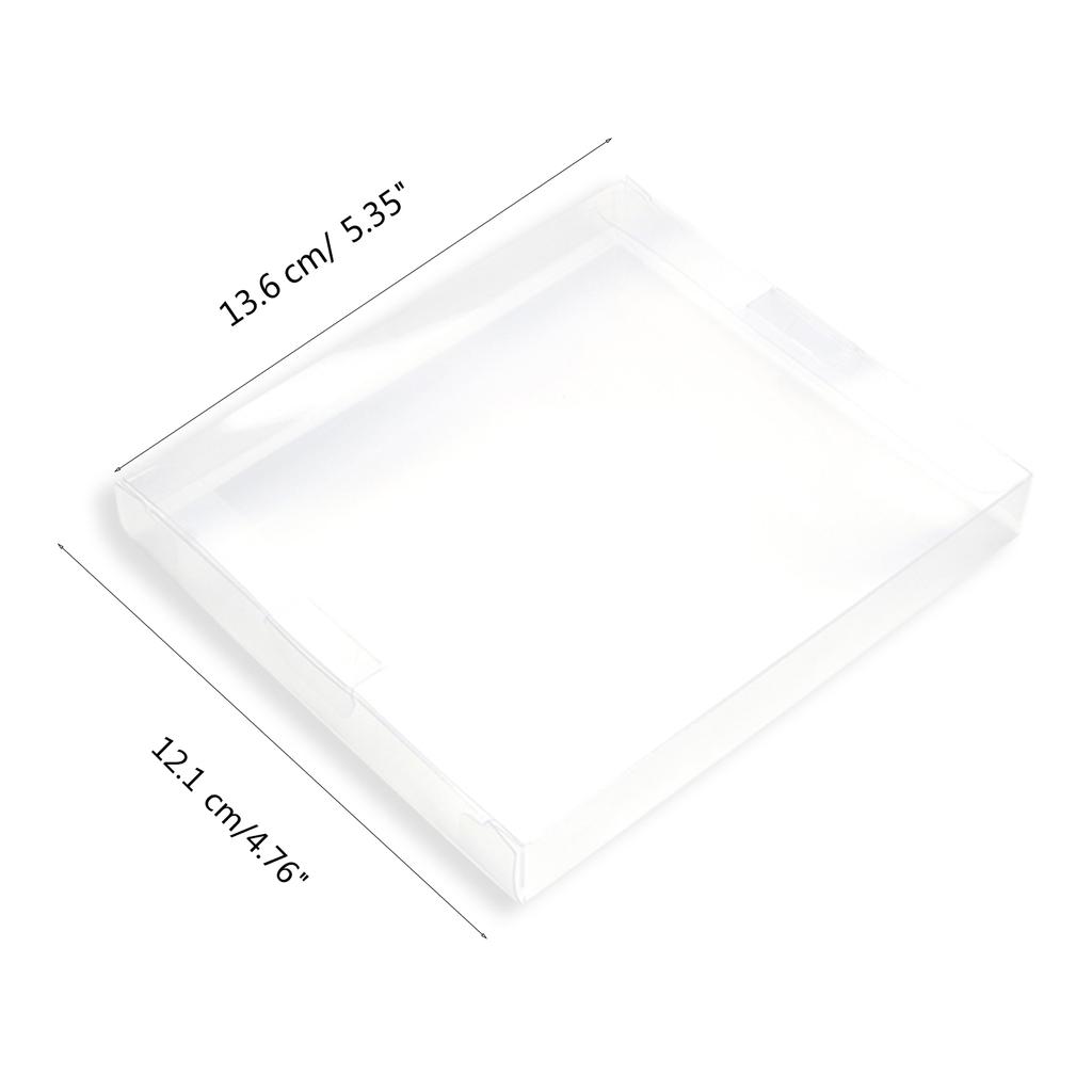 10PCS Video Game Cartridge Protectors Cover for NES Game Dust-resistant Clear PET Cartridge Display Storage Case Sleeve