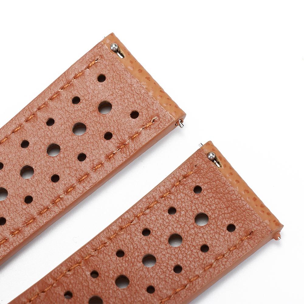 18 мм 19 мм 20 мм 22 мм Универсальный ремешок для часов из воловьей кожи Винтажные дышащие ремешки Быстросъемные для мужчин женщин Браслет Ремень Аксессуар