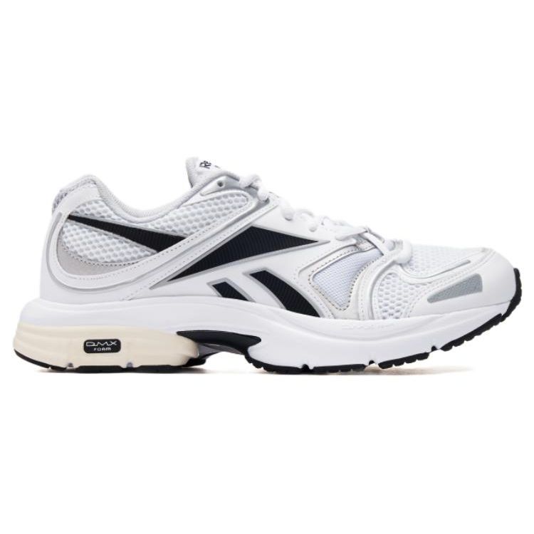Reebok Premier Road Comfortable Versatile Fabric Synthetic Leather Low-Top Casual Running Shoes Unisex Sneaker White 100070278