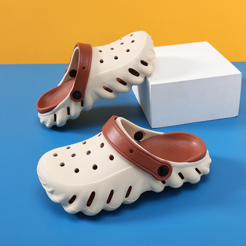 Летние детские пляжные шлепанцы Марио, нескользящие, прочные, для мальчиков и девочек, ярких цветов