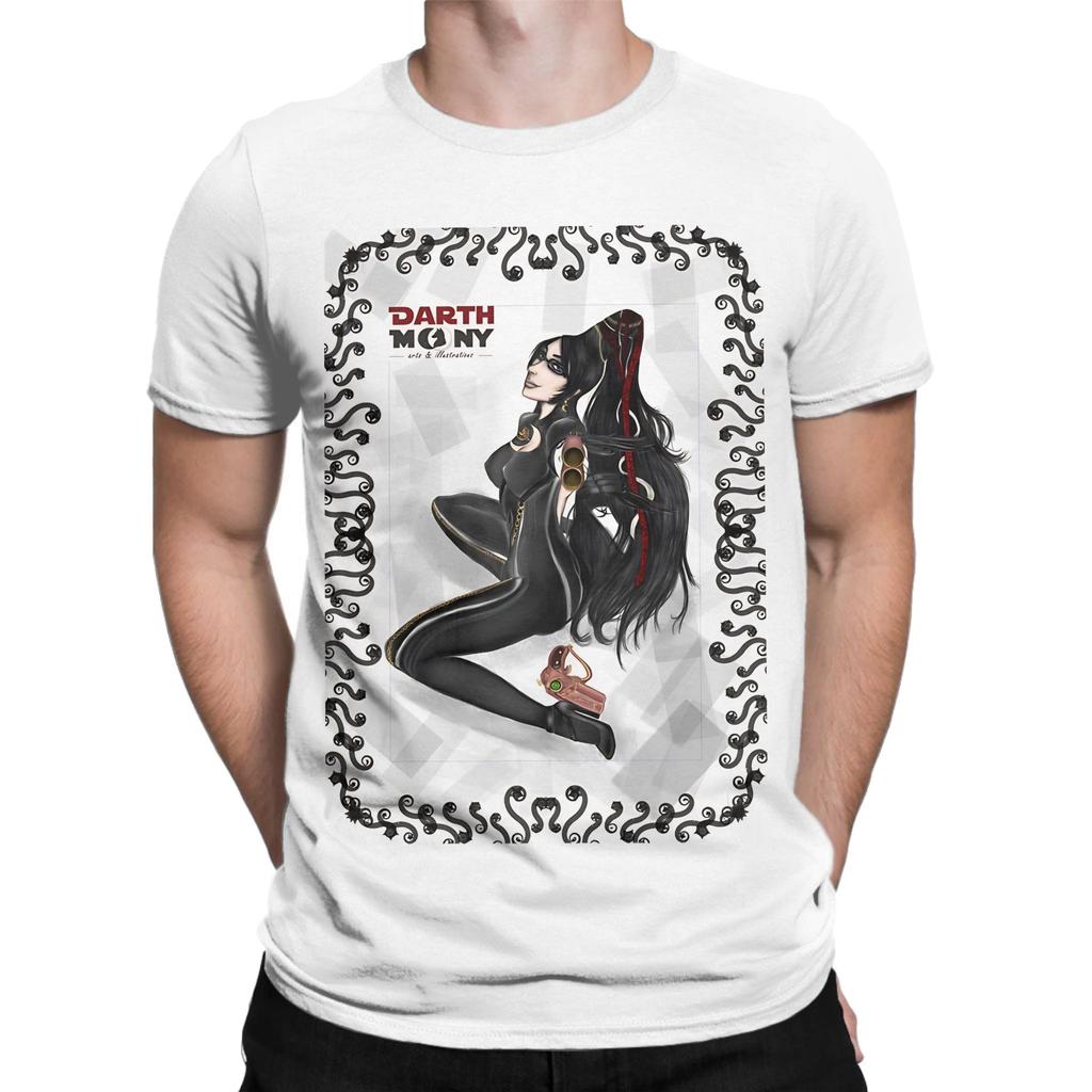 Постер Bayonetta Новинка 100% Хлопок Футболка Bayonetta Игра Топы Футболки Для Унисекс