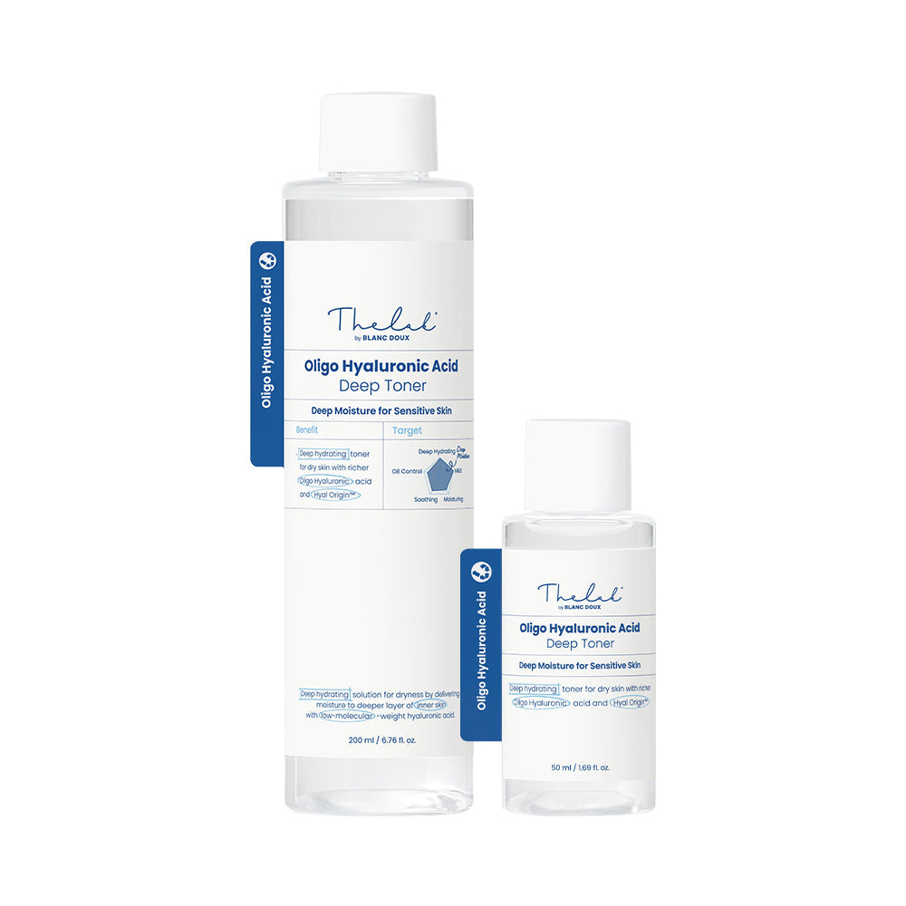 THE LAB by blanc doux Low Molecular Hyaluronic Acid Deep Toner 200ml + 50ml