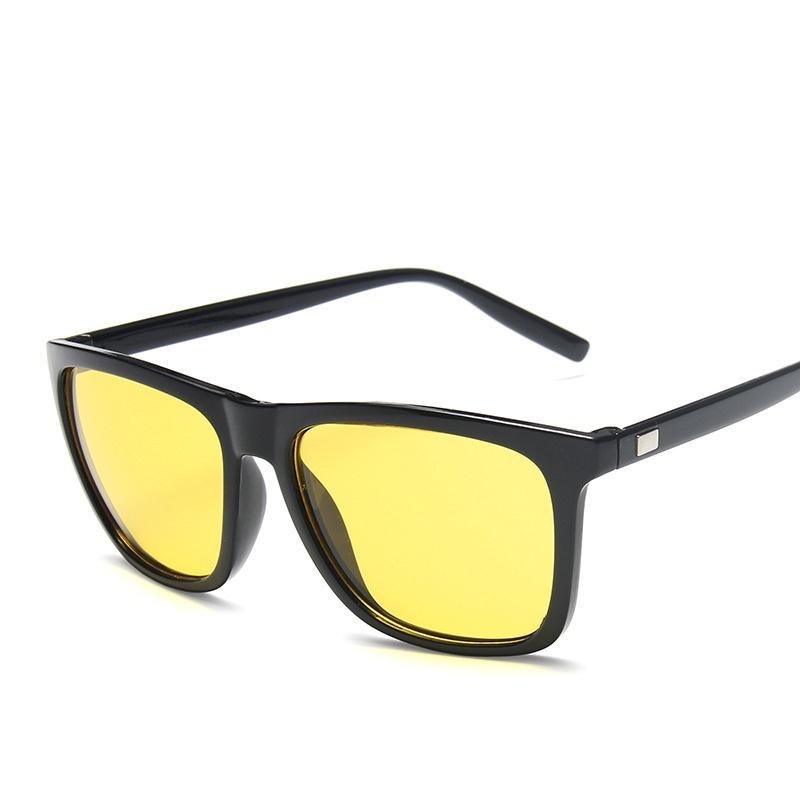 Популярные неполяризованные солнцезащитные очки для мужчин, очки для верховой езды на открытом воздухе, ретро-квадратные солнцезащитные очки для вождения
