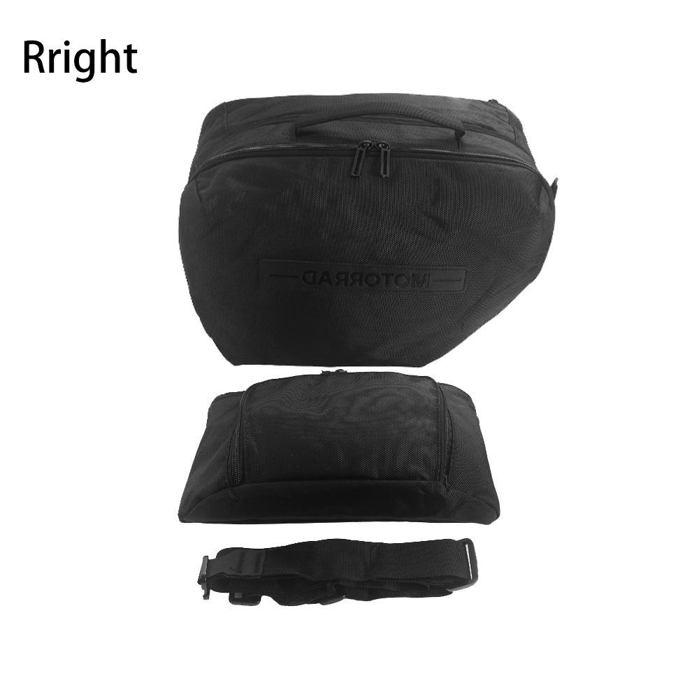 1Set Motorcycle Black Luggage Bags For BMW R1300GS R1300 GS 1300 2023 2024 Black