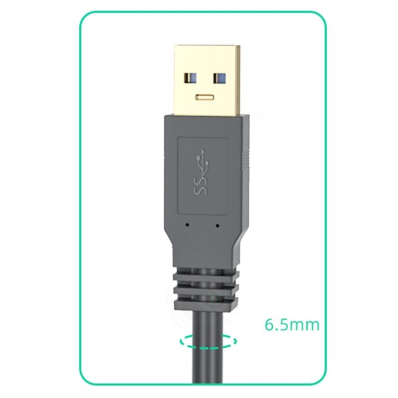 USB3.0 Extension Cord Extender Cable for PC,Laptop,TV,Phone,Hard Drive,Mouse,Keyboards, U Disk Durable Plastic Material