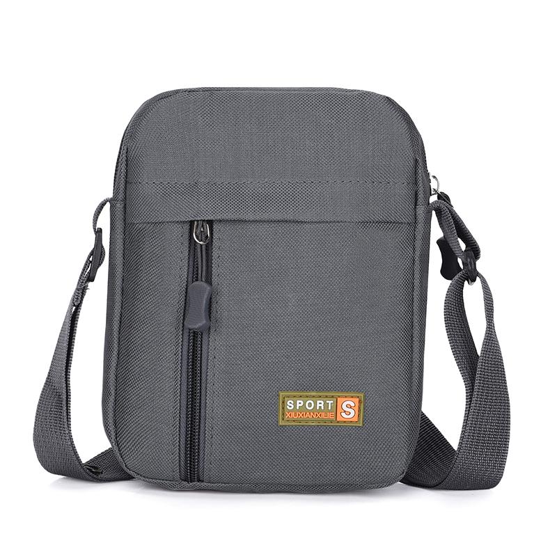 Мужская сумка через плечо для бизнеса и отдыха, большая вместимость, портативная сумка, многослойная, водонепроницаемая, летняя, мужская сумка через плечо