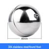 4-Point Cap Electroplated 304 Stainless Steel Float Valve – High Temp, Boiling Water, Acid & Alkali Resistant