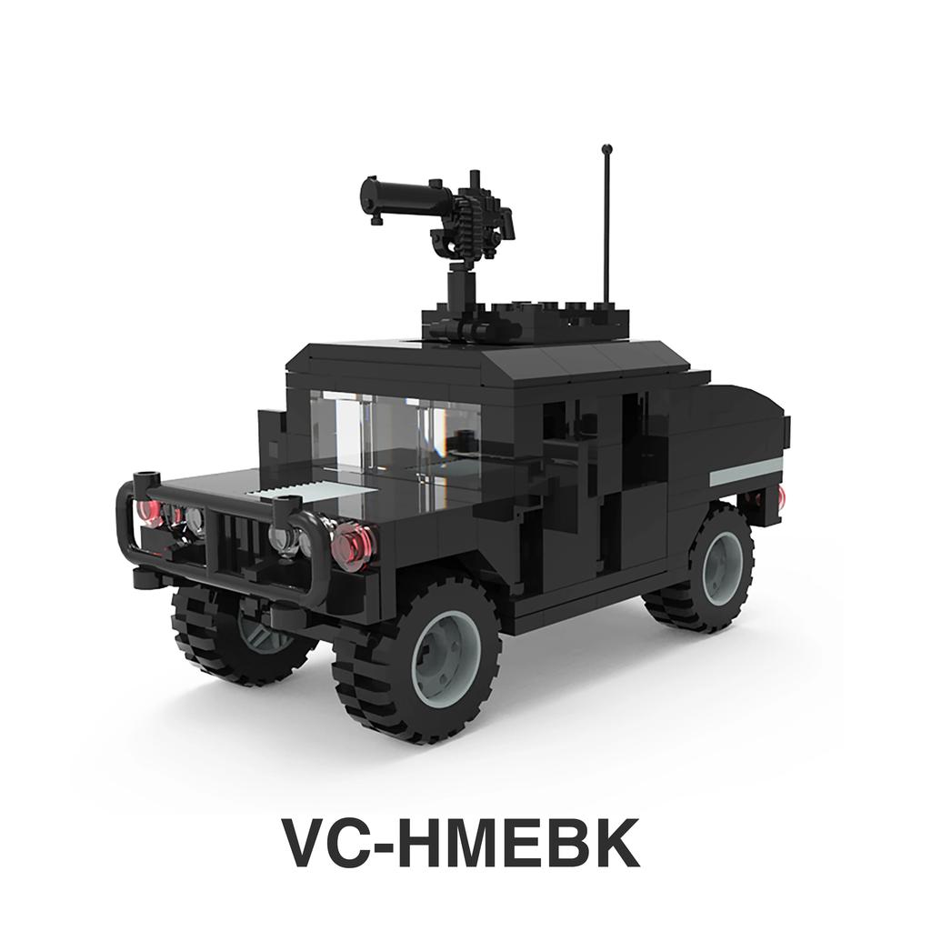 Военный бронеавтомобиль Hummer AH64 Stryker, модель солдатского оружия армии США, конструктор для детей.