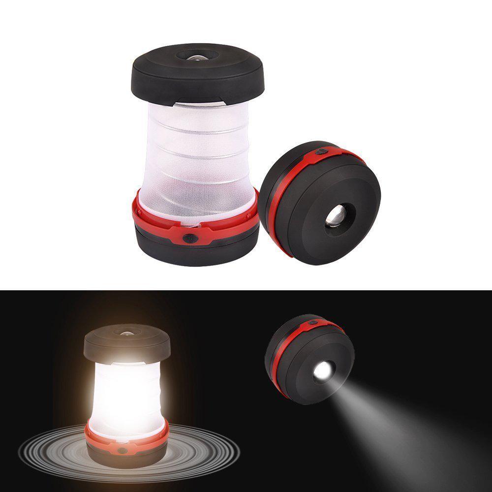 Outdoor Led Tent Light With Battery Power And Hanging Hook For Camping Trips