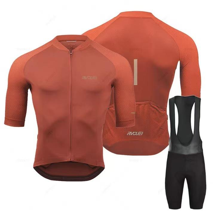 Summer new short-sleeved cycling suit quick-drying breathable bicycle mountain bike clothing