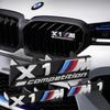 3D Значок Передней Решетки Автомобиля Для M1 M2 M3 M4 M5 M6 M7 X1 X2 X3 X4 X5 X6 X7 M competition ЛОГОТИП Автомобильный стайлинг Декор Аксессуары