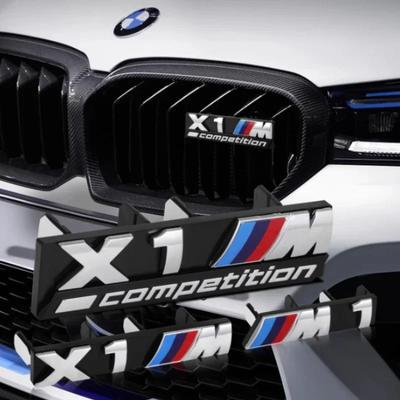 3D Значок Передней Решетки Автомобиля Для M1 M2 M3 M4 M5 M6 M7 X1 X2 X3 X4 X5 X6 X7 M competition ЛОГОТИП Автомобильный стайлинг Декор Аксессуары