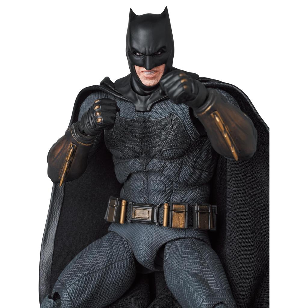 MAFEX BATMAN JUSTICE LEAGUE Общая высота 160 мм окрашенная фигурка № 222 (Версия ЗАКА СНАЙДЕРА.) приблизительно. не масштабный