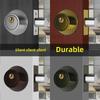 Invisible Indoor Hidden Door Locks: Single-Sided Locks for Rooms, Channels, and Framed Glass Doors