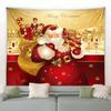 Home Christmas Tapestry Santa Claus Snowman Christmas Tree Holidays Living Room Bedroom Dormitory Room Tapestry