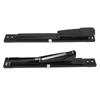 Long Arm Stapler Black 20 Sheets Capacity High Strength Metal Stable Office Stapler for Desktop Fami