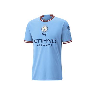 Юбилейная майка Manchester City 2022/23 в подарочной коробке, мужские топы, синие 779041-01