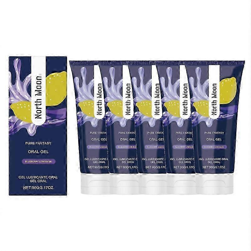 2025 1-5x Oral Care Gel for Gag Reflex Relief & Dry Mouth Moisturizing, Fresh Fruit Scent, Non-Sticky Mouth Gel 90g