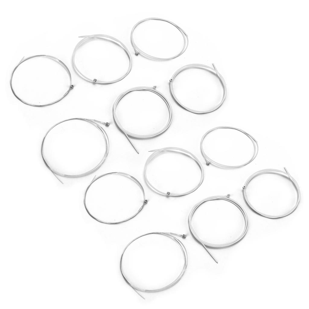 2 комплекта металлических струн для фолк-гитары, струны для музыкальных инструментов, обеспечивающие яркий и хорошо сбалансированный тон