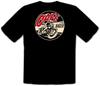 Мотоциклетная футболка CAFE RACER Fun Black -546-