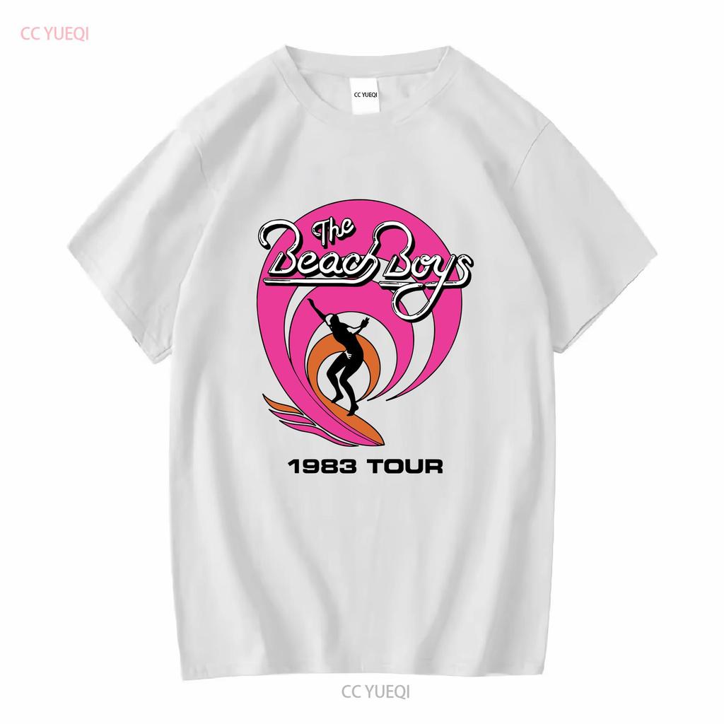 The Beach Boys 1983 Tour T Shirt Vtg Clothing Band vintage Washed Soft Comfortable Stylish graphic Versatile streetwear
